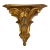 Vintage Italian Neoclassical Gilt Wood Wall Bracket For Sale