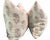 Honey Gold and Ivory Botanical Pillows - A Pair For Sale - Image 4 of 4