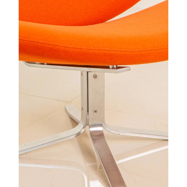"Corona" Lounge Chair by Poul Volther for Erik Jørgensen 60's For Sale - Image 4 of 6