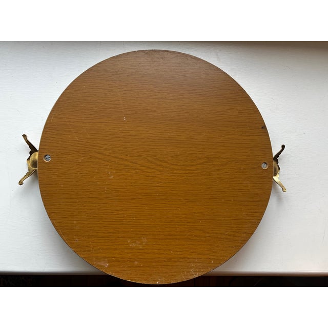 Gold 1940s Venetian Murano Style Gold Fleck Dresser Tray For Sale - Image 8 of 8