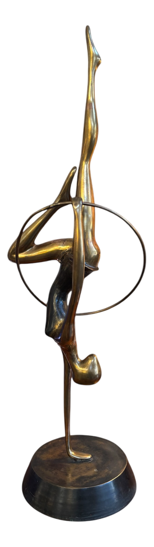 Bronze Hoop Dancer Figurine, 1930s