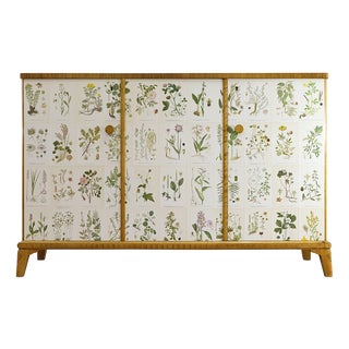 Modern Swedish Cabinet Nordens Floraby C.A.M Lindman in the style of Josef Frank, 1940s For Sale