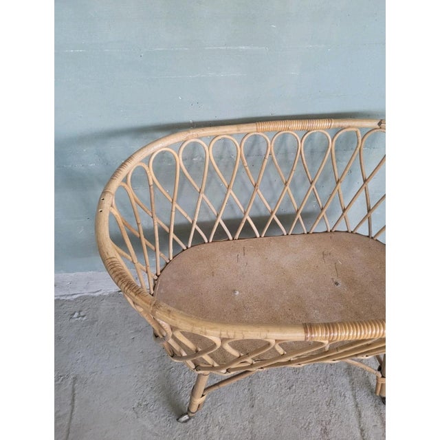 Bamboo Cradle with Wheels For Sale - Image 3 of 11