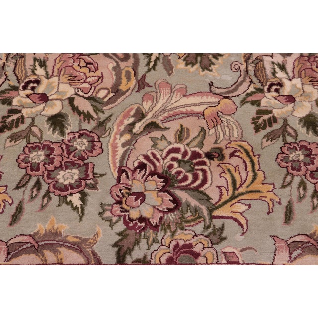 1990s Art Nouveau William Morris Basarabian Wool Rug 8.11 X 11.10 For Sale - Image 5 of 10