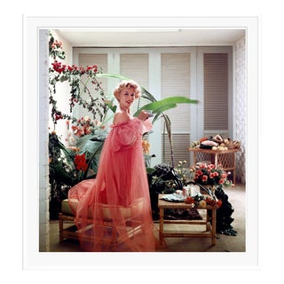 Eva Gabor 1950 by Slim Aarons Framed C-Print For Sale