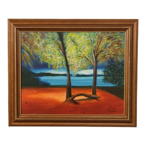 Pearl Mintzer Landscape Original Oil Painting