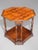 French Octagonal Burr Walnut Table, 1920 For Sale - Image 4 of 7