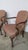 Item: Pair Designer Chairs Details: Great Carvings Great Designer Look/Quality Piece Nice Fabric Signed Southwood High...