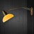 A mid-century modernist wall lamp designed by bo råman and produced by the swedish lighting manufacturer asea belysning in...