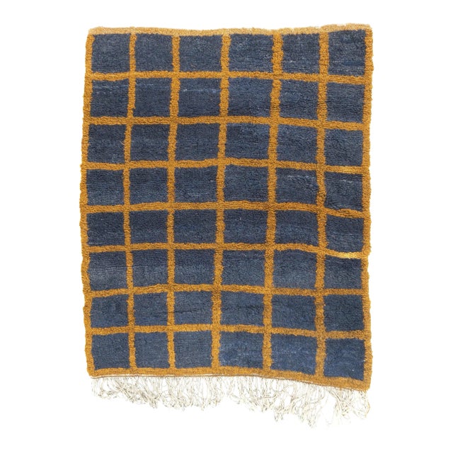 Vintage Swedish Rug 4'1'' x 4'10'' For Sale
