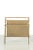 Vintage Magazine Holder in Brass and Bamboo For Sale - Image 3 of 8
