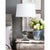 Crafted of solid crystal, the Stowe crystal table lamp has impeccable clarity and effuses a radiant shine. The clear,...