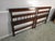 Item 87664: Hitchcock pair of solid maple headboards. Age: 1980's. Details: Paint decoration and beds will require a frame...