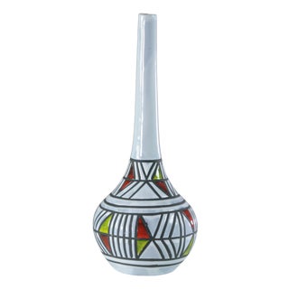 Long-Necked Vase by Roger Capron, France, 1950s For Sale