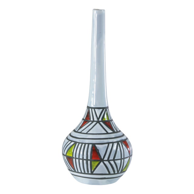 Long-Necked Vase by Roger Capron, France, 1950s For Sale