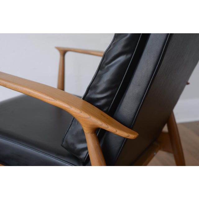 1950s MCM Milo Baughman for James Inc Reclining Lounge Chair For Sale - Image 9 of 18