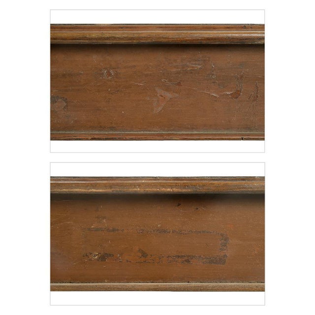 Large Antique Wooden Table with a Natural Patina For Sale - Image 4 of 10