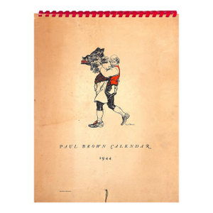 Paul Brown X Brooks Brothers Calendar 1944