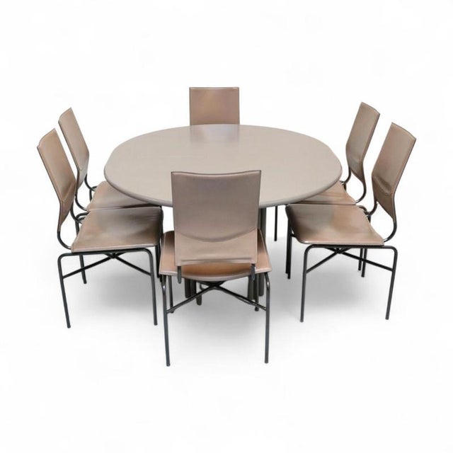 Dining Chairs by Ross Littell for Matteo Grassi, Set of 6 For Sale - Image 3 of 18