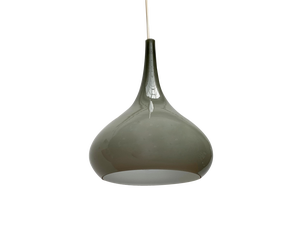 Mid-Century Danish Tulip Glass Pendant Lamp from Nordisk Solar and Holmegaard, 1960s