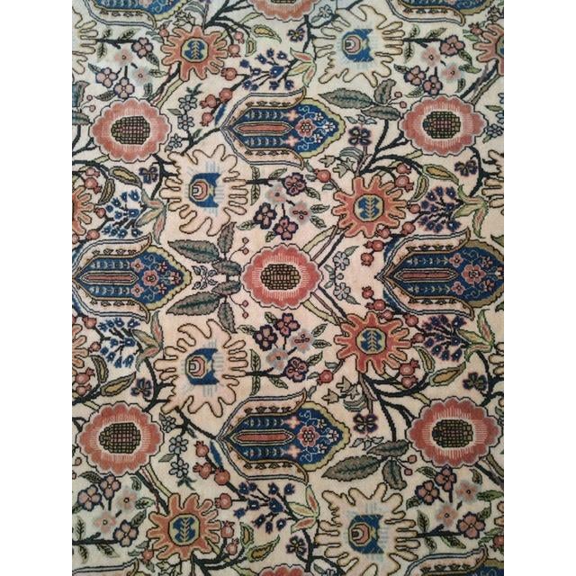 Persian 1970s Square Persian Heriz , 6'3" X 6'8" For Sale - Image 3 of 6