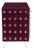Purple Cabinet in Murano Glass from Justfurnituress SRL For Sale