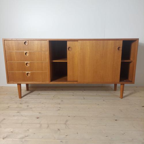 Teak Sideboard by Christensen & Jun, 1960s For Sale - Image 3 of 8