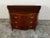 Italian 1800s Walnut Three-Drawer Serpentine Front Commode with Bronze Hardware For Sale In Atlanta - Image 6 of 12