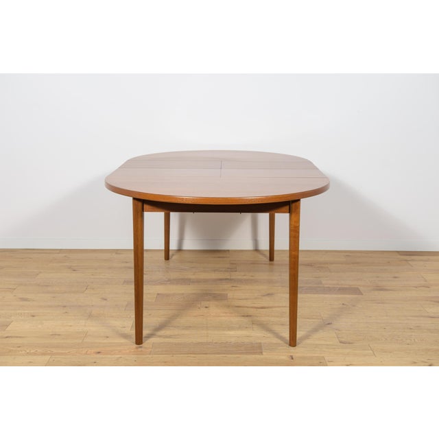 Mid-Century Round Teak Dining Table by Nils Jonsson for Hugo Troeds, Sweden, 1960s For Sale - Image 16 of 18
