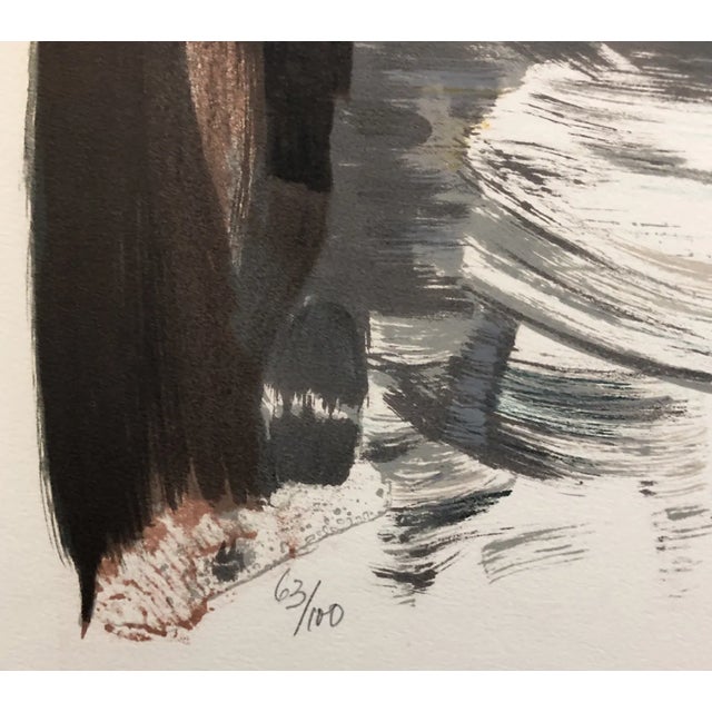 Abraham Rattner 1965 Abraham Rattner Mid Century Modern Figure Lithograph For Sale - Image 4 of 6