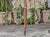Brown Petite French Antique Faux Bamboo Mirror with Warm Patina, circa 1900 For Sale - Image 8 of 10