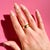 Late 20th Century Victorian Gold Band, Size 6.5 For Sale - Image 9 of 12