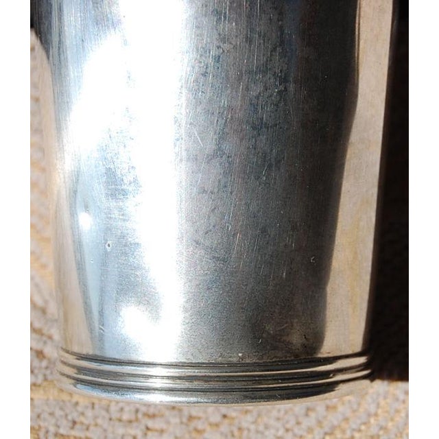 American 1950s Sterling Holloware Mint Julep Cup For Sale - Image 3 of 6