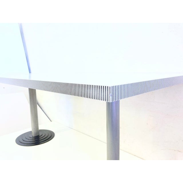 1980s Large Model Kroma Dining Table by Antonia Astori for Driade, 1980s For Sale - Image 5 of 16