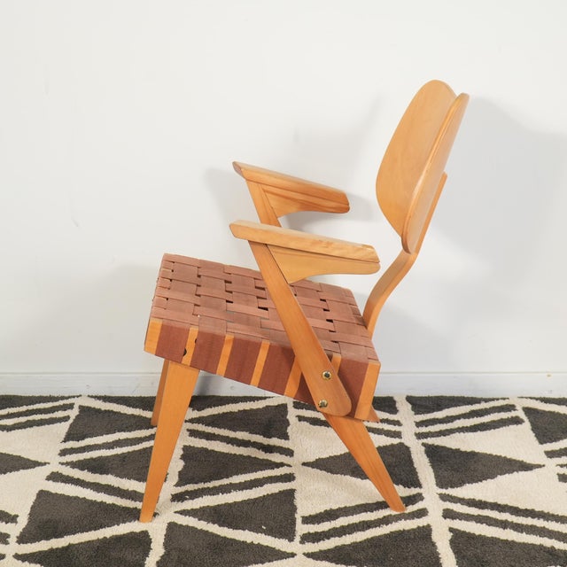 Mid-Century Modern 1950s Russell Spanner "Ruspan" Bentwood Armchair by Spanner Products Limited For Sale - Image 3 of 11