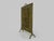 Wood Vintage Brass Fire Screen with Sailboat Design, 1960s For Sale - Image 7 of 9