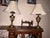 1980s Visual Comfort & Co. Hollywood Regency Open-Cage Brass Table Lamps - A Pair For Sale - Image 5 of 12