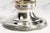 Stunning Antique Etched Glass Vase With Sterling Silver Rim & Pedestal Base Floral Trumpet Vase Luxury Home Decor For Sale - Image 11 of 18