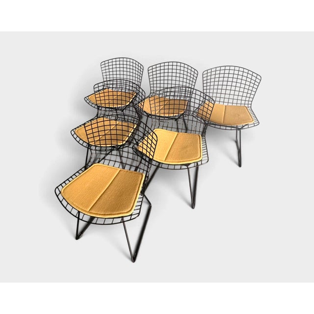 Model 420 Dining Chairs by Harry Bertoia for Knoll International, 1970s, Set of 6 For Sale - Image 18 of 18