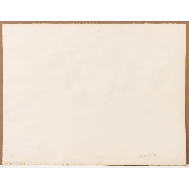 Elfi Schuselka Graphite & Watercolor on Paper, 2 For Sale - Image 10 of 12