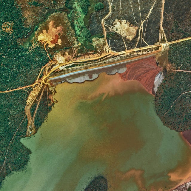 Green "African-Mines_007" Contemporary Limited Edition Photograph by Bernhard Lang For Sale - Image 8 of 13