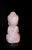 Gemstone Natural Rose Quartz Baby Buddha Statue Hand Carved For Sale - Image 7 of 16