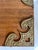 Brown Vintage Japanese Tansu Wood & Brass Six-Drawer Jewelry Chest For Sale - Image 8 of 12