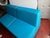 Steelcase Turnstone Campfire Big Lounge Loveseat Sofa in Turquoise For Sale In Denver - Image 6 of 9