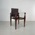 French Teak and Brown Leather Safari Chair, 1930s For Sale - Image 11 of 11