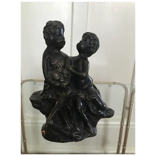 Figurative 1970s Greek Revival Bronze Statuary For Sale - Image 3 of 7