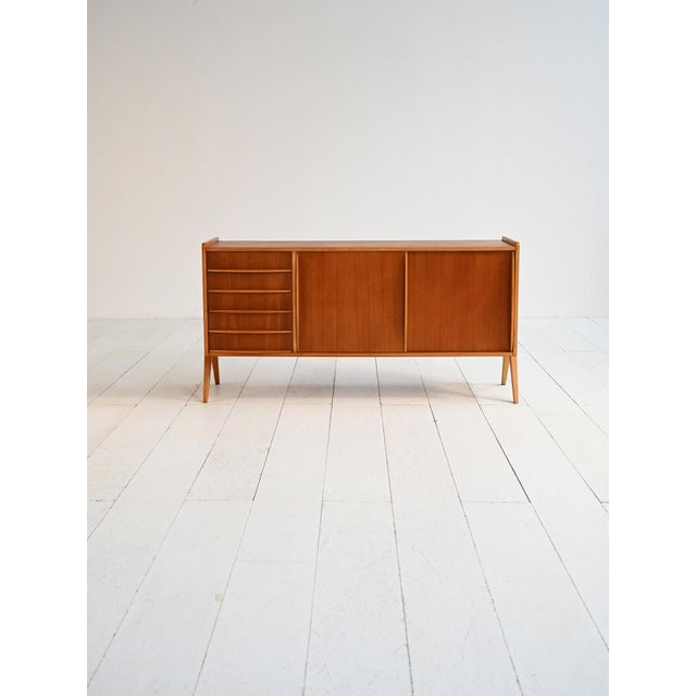 Scandinavian Teak Sideboard, Sweden, 1960s For Sale - Image 3 of 12