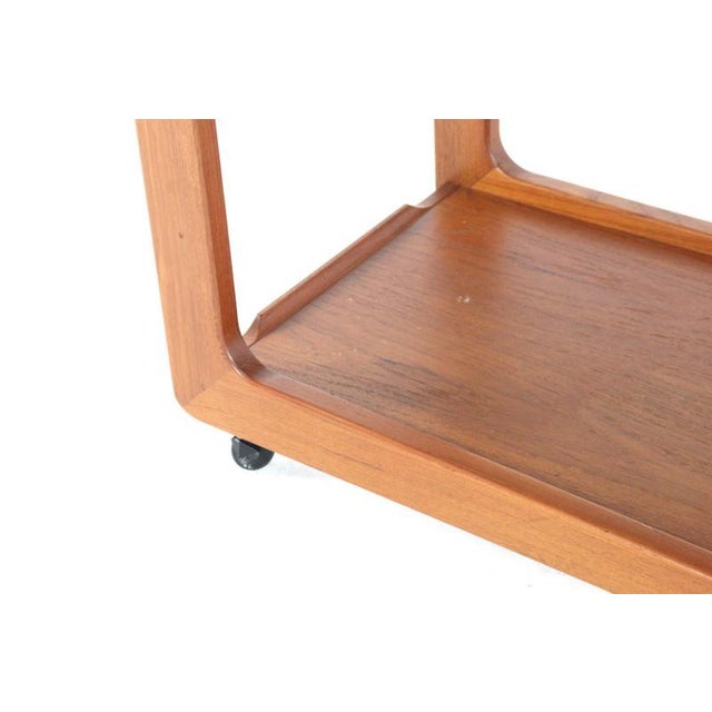 Vintage Danish Teak Trolley For Sale - Image 15 of 16