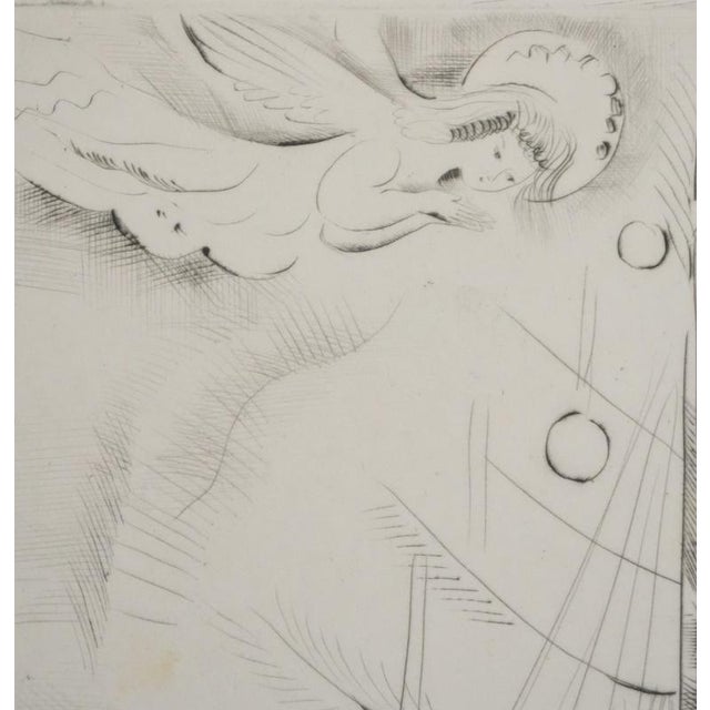 Mily Possoz, The Christmas Tree, Original Signed Engraving For Sale - Image 8 of 11