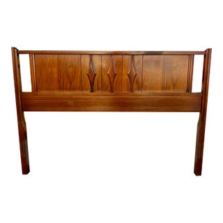 Vintage Mid Century Modern Full Size Headboard by Coleman of Virginia. Circa 1960s For Sale